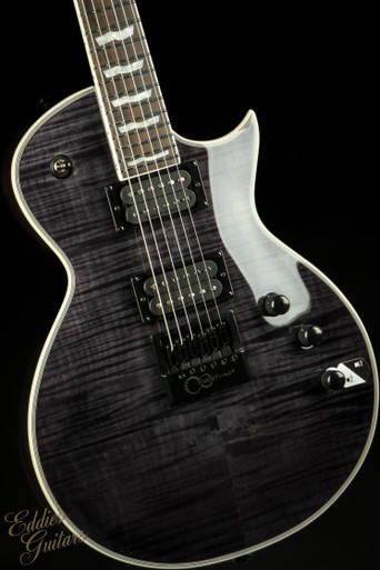 ESP LTD EC-1000 Evertune - See Thru Black - Eddie's Guitars