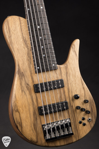 Fodera Imperial 6 Elite - Walnut/Black Limba - Eddie's Guitars