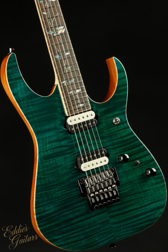 Ibanez RG J. Custom RG8520GE - Green Emerald - Eddie's Guitars