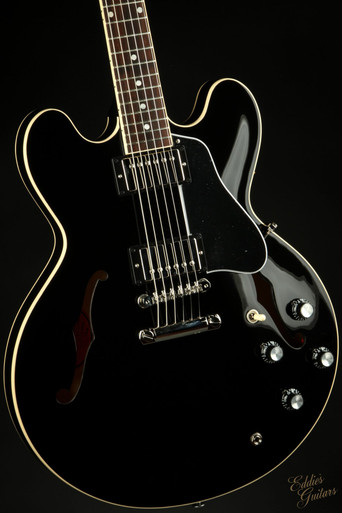 Used - Gibson ES-335 Ebony - Eddie's Guitars