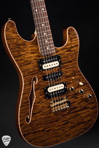 2022 - Don Grosh NOS MT Hollow F - Golden Eye - Eddie's Guitars