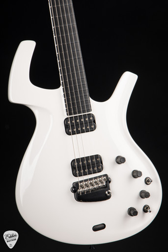 1998 - Parker Fly Deluxe - White Pearl - Eddie's Guitars