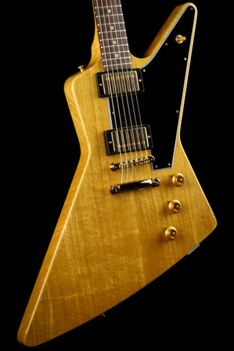 2022 - Gibson Custom Shop 1958 Korina Explorer Black Pickguard