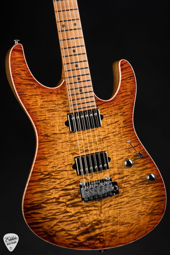 Suhr Modern Quilt Roasted - Copperhead Burst - Eddie's Guitars