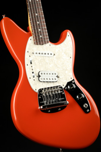 2022 - Fender Kurt Cobain Jag-Stang® - Fiesta Red - Eddie's Guitars