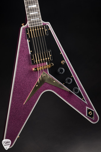 Gibson Custom Shop Made 2 Measure Flying V Custom Gloss Pink