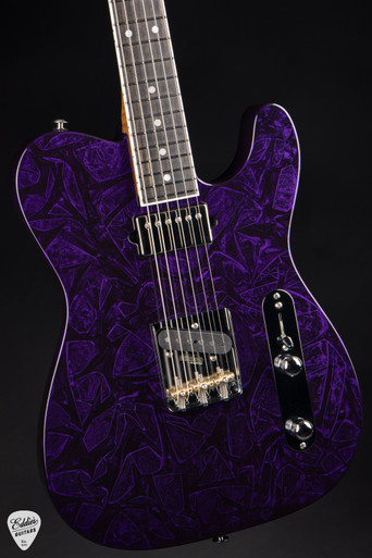 Suhr Eddie's Guitars Exclusive Roasted Classic T - Purple Web