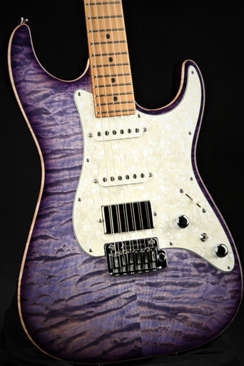 Tom Anderson Drop Top Classic - Natural Purple Thin Burst