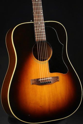 Used - Gibson J45 Deluxe Square Shoulder - Vintage Sunburst (1980