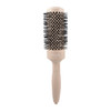 Hapi High Heat Harmony Thermal 1.75" Seamless ceramic Barrel, Carbon and ionic dual shaped infused high heat bristles, Blend of straight and wavy bristles allow for styling tension and polishing setting, Straight bristles=polished, Wavy bristles=tension, Created for Medium Hair Length (pass the shoulder & layers)