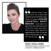 Color Cocktail Mega Roots Brush in Peggable Retail Packaging Quote from Ang Holland Professional Hairstylist and Cricket Ambassador