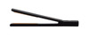Binge Gloss Styling Iron Black  with Copper logo and plates Open