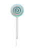 Mint Pumice Pops Circular Pattern on Pumice Stone, Extended Handle and Hanging Hoop