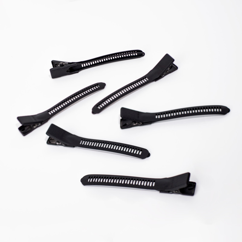 Super Grip Clips 6 Pack Black