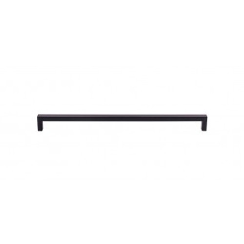 Nouveau III Square Bar Pull 17 5/8'' cc M2139 Flat Black