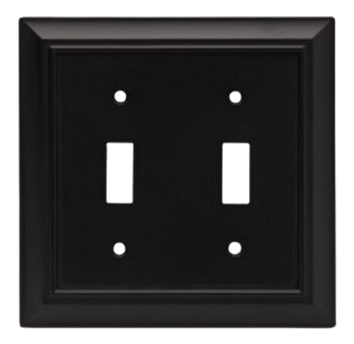Architectural Double Switch Wall Plate