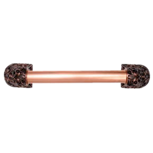 Acanthus Appliance Pull Bar, 16 Inch Drill Center, Antique Copper