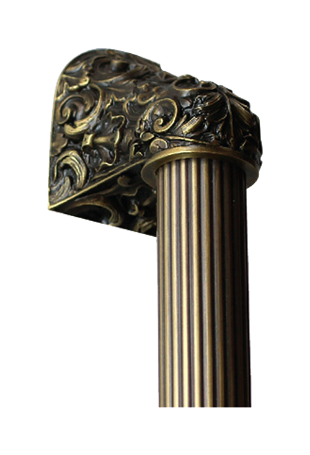 Acanthus  NHO-500-14F  in Antique Brass