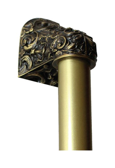 Acanthus  NHO-500-16PL  in Antique Brass