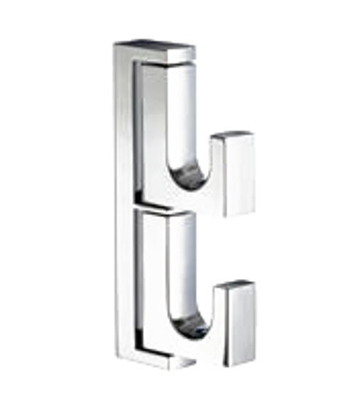 Life Swing Arm Double Hook In Polished Chrome GK138  in Polished Chrome