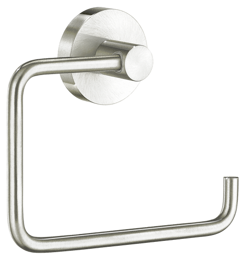 Home European Toilet Roll Holder In Brushed Nickel H341N  in Brushed Nickel