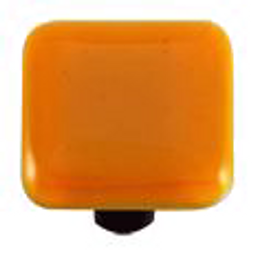 Solid Collections Medium Amber Knob