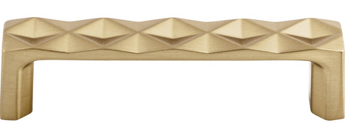 Mercer Quilted Pull 3 3/4'' Honey Bronze