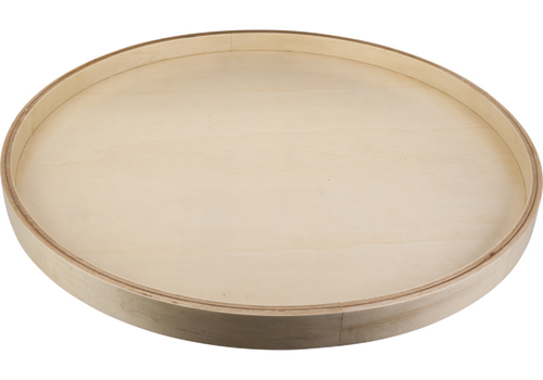 24'' Round Banded Lazy Susan with Swivel Preinstalled  BLSR24-S  in
