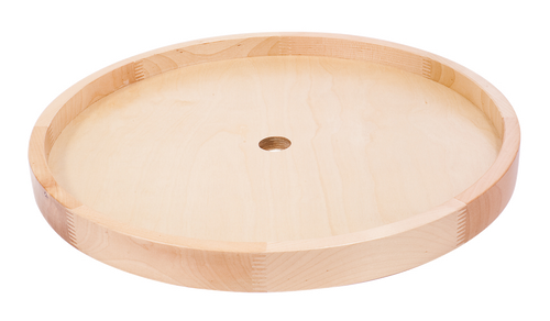 24'' Diameter Round Wooden Lazy Susan Wtih Hole. LSR24  in
