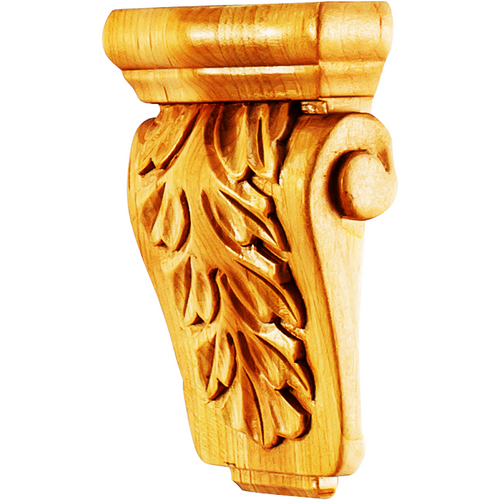 Acanthus Small Corbel CORP-2 in Cherry