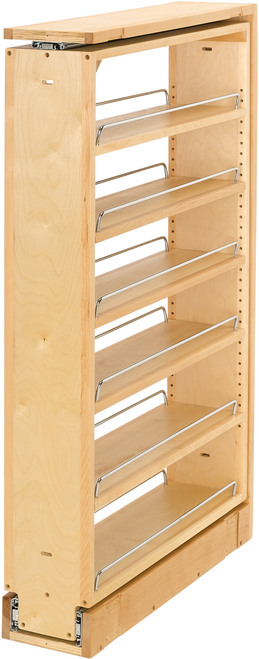 Rev-A-Shelf 6 in Tall Filler Organizer Pullout 432-TF39-6C