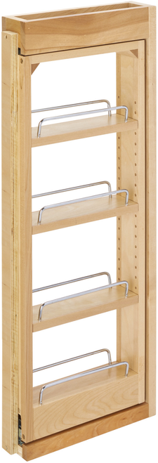 Rev-A-Shelf 3 in. W x 30 in. H Pull-Out Between Cabinet Wall Filler 432-WF