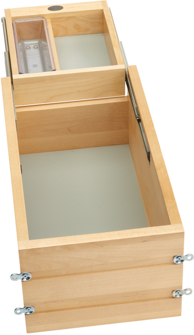 Rev-A-Shelf 12 in Vanity Half-Tiered Drawer Only 4VDOHT-267FL