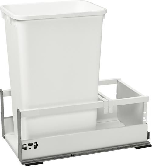 Rev-A-Shelf Servo 50 Qrt Tandem Pull-Out Waste Container TWCSD-1550DM-1