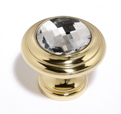 Swarovski Crystal 1 1/4'' Crystal Knob C211