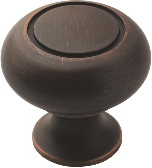 Everyday Heritage 1-1/4'' diam Oil-Rubbed Bronze Cabinet Knob - 10 Pack 1875415