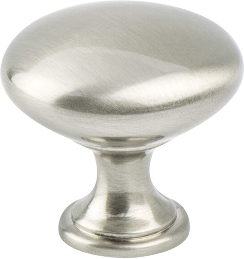 Traditional Advantage One Brushed Nickel Round Knob 0913-1BPN-P