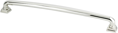 Tailored Traditional 12'' CC Polished Nickel Appliance Pull 1304-1014-P