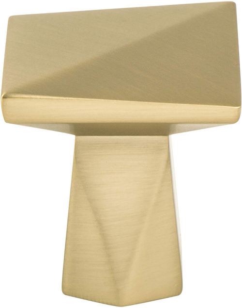 Swagger Modern Brushed Gold Knob. 2368-1MDB-P