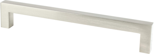 Contemporary Advantage One 160mm CC Brushed Nickel Square Pull 9015-4BPN-P