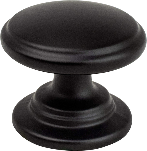 Traditional Advantage Two Matte Black Tiered Knob 9193-1055-P