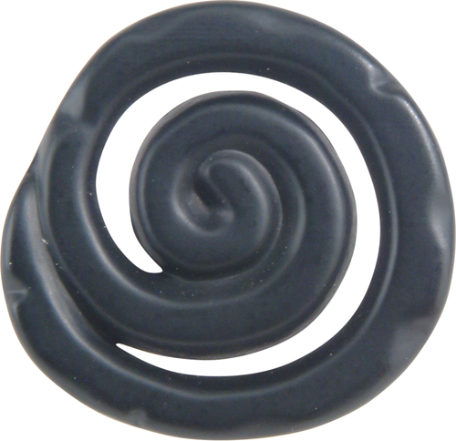 Limited Editions Scroll Knob 1 1/2'' Matte Black 140-BL