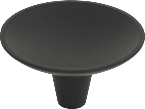 Dap Round Knob 2'' Matte Black 226-BL