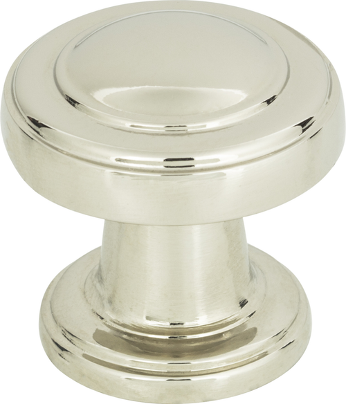 Bronte Knob 1 1/8'' Polished Nickel 313-PN