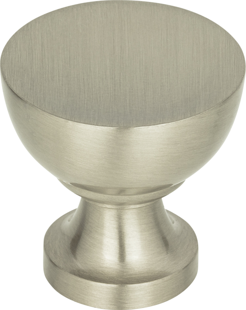 Shelley Round Knob 1 1/4'' Brushed Nickel 328-BRN