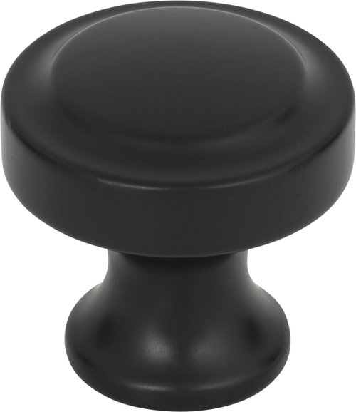 Bradbury Knob 1 1/4'' Matte Black A300-BL