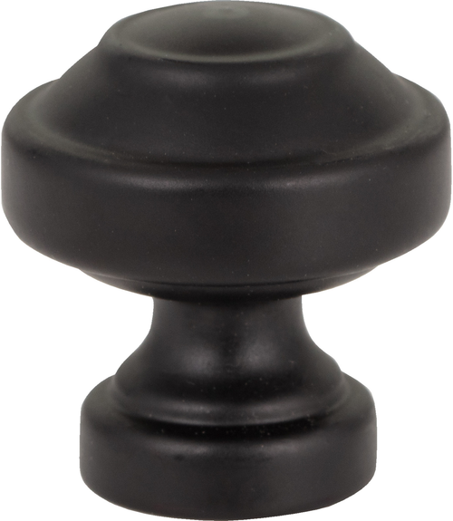 Malin Knob 1 1/8'' Matte Black A640-BL