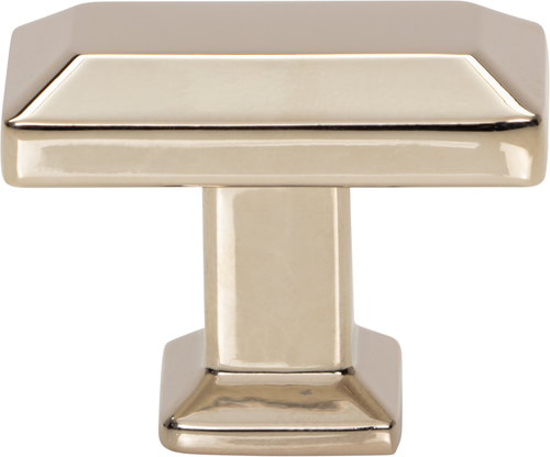 Sweetbriar Lane Rectangle Knob 1 3/8'' Polished Nickel A661-PN