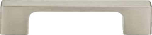 Thin Square Pull 3 3/4'' cc Brushed Nickel A836-BN