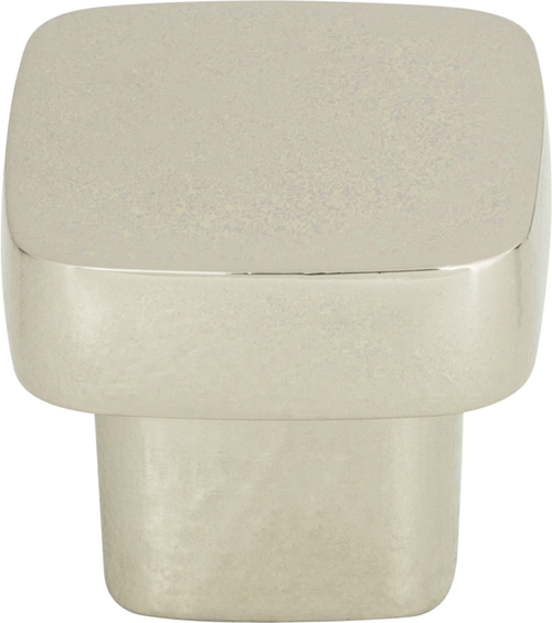 Chunky Knobs Chunky Square Knob Small 1'' Polished Nickel A908-PN